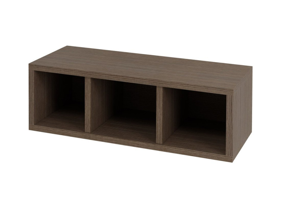 Sapho ESPACE otevřená policová skříňka 20x60x22cm, borovice rustik ESC140-1616