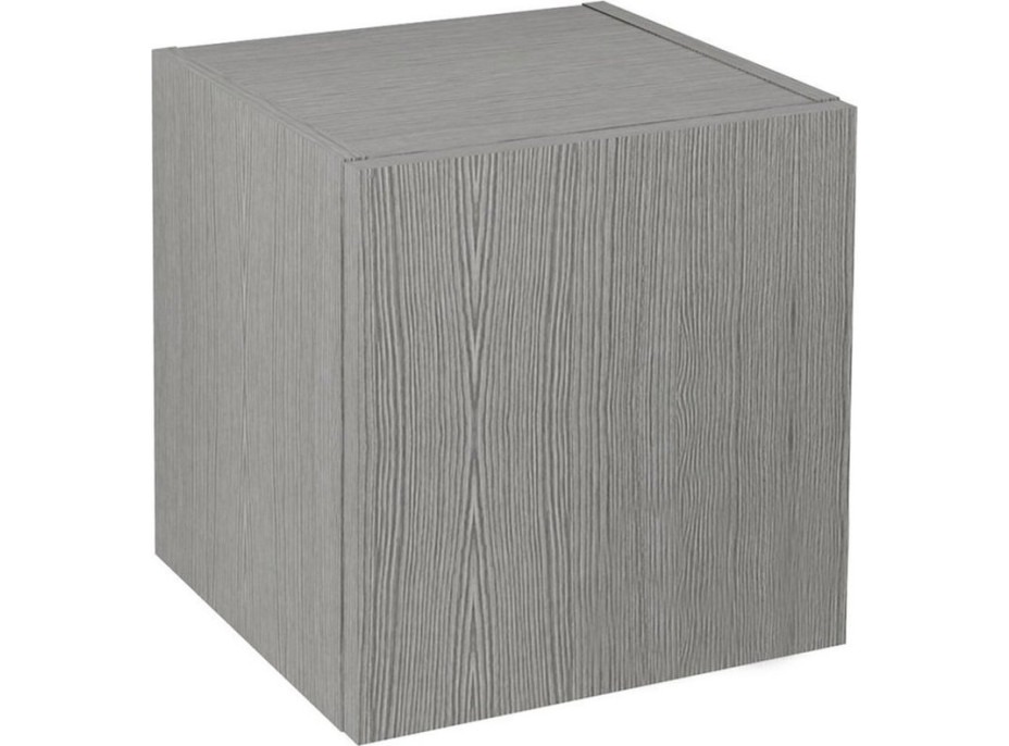 Sapho ESPACE skříňka 35x35x32cm, 1x dvířka, levá/pravá, dub stříbrný ESC730-1111