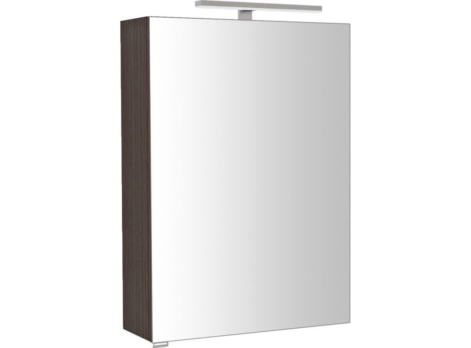 Sapho RIWA galerka s LED osvětlením, 50x70x17cm, borovice rustik RIW050-0016