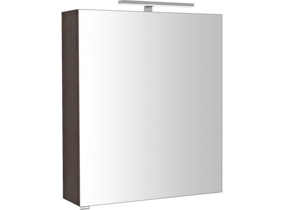 Sapho RIWA galerka s LED osvětlením, 60x70x17cm, borovice rustik RIW060-0016