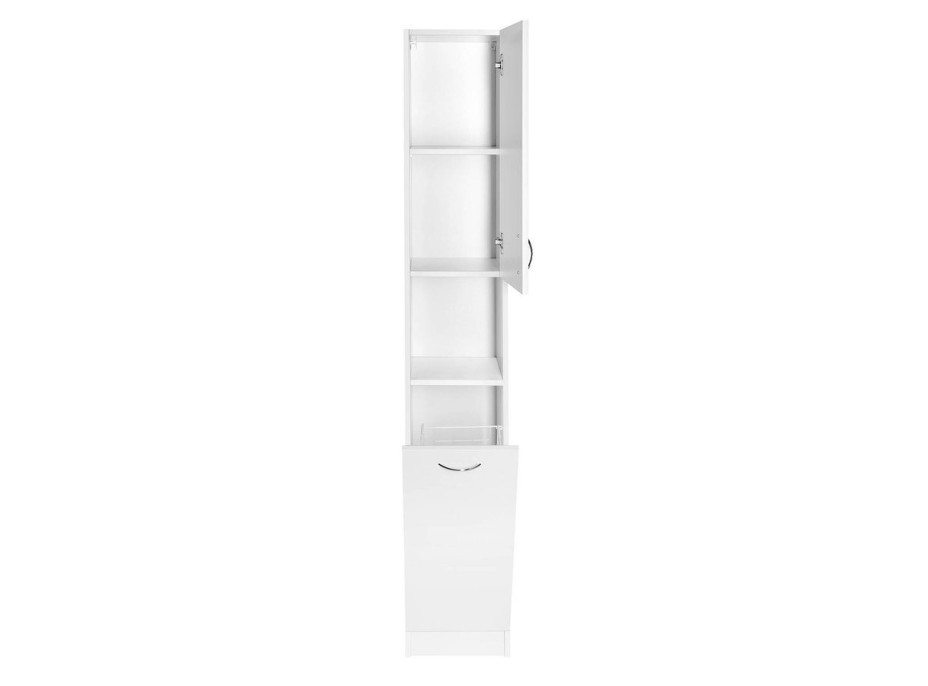 Aqualine SIMPLEX ECO vysoká skříňka s košem 30x180x30cm SIME310