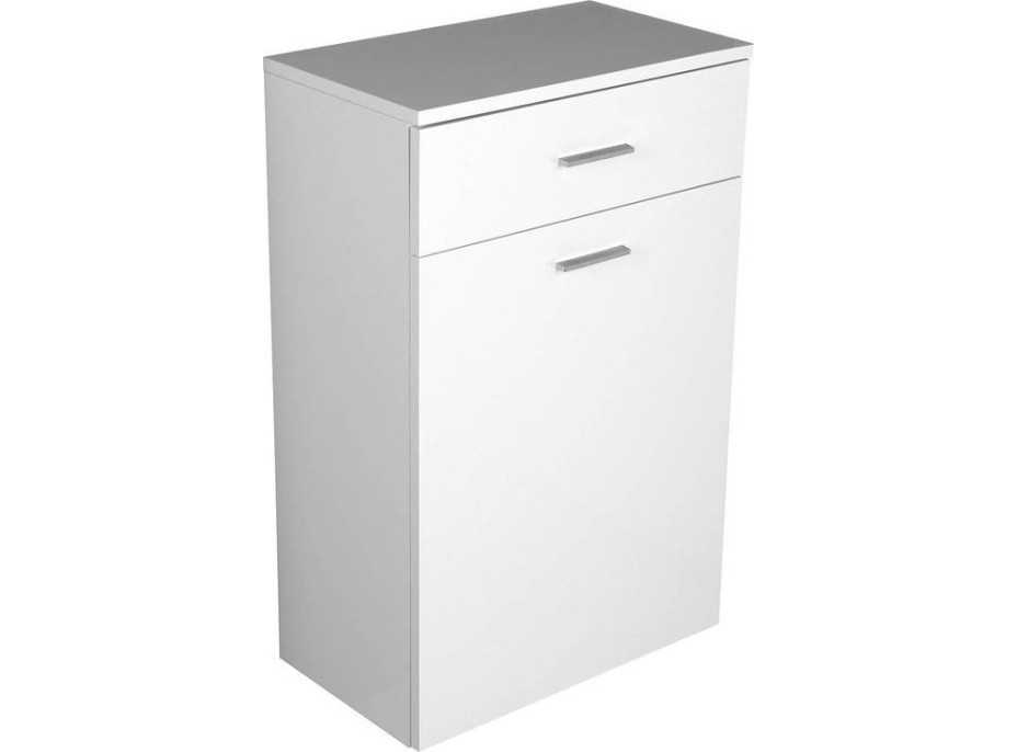 Aqualine ZOJA/KERAMIA FRESH skříňka spodní s košem 50x78x29cm, bílá 51310