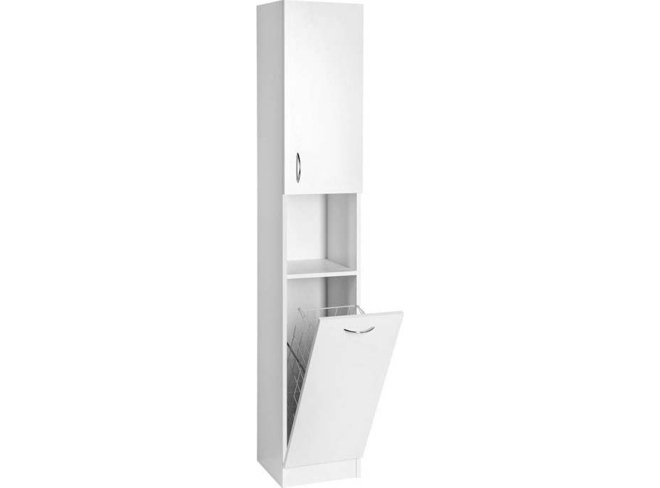 Aqualine SIMPLEX ECO vysoká skříňka s košem 30x180x30cm SIME310