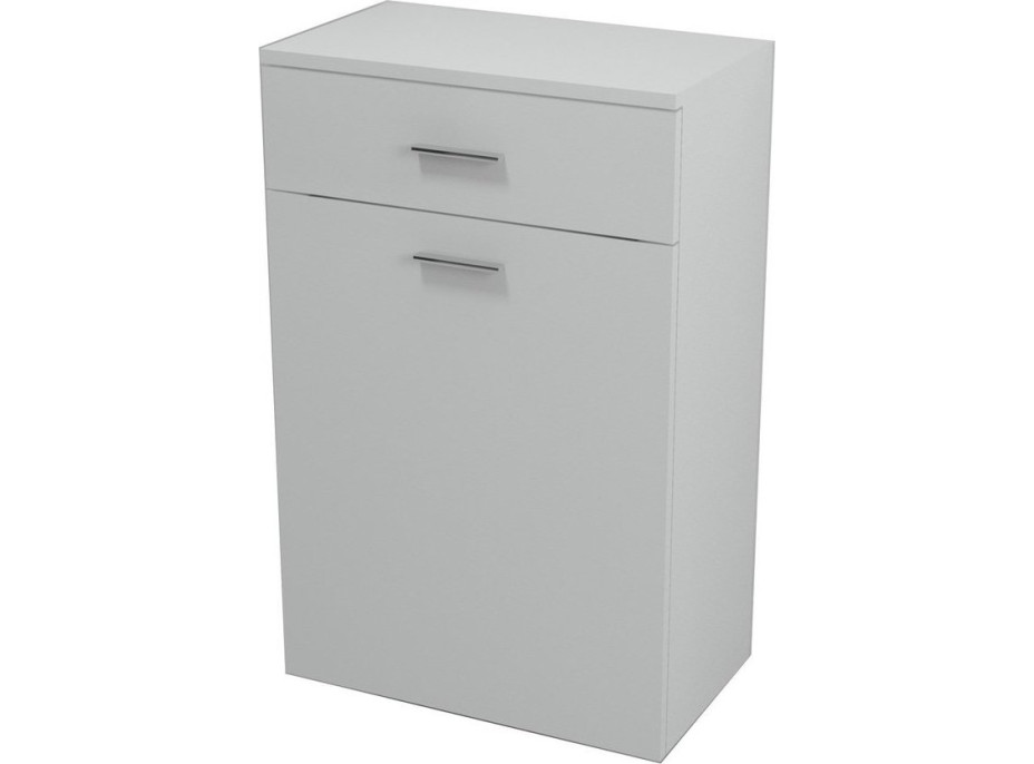 Aqualine ZOJA/KERAMIA FRESH skříňka spodní s košem 50x78x29cm, bílá 51310