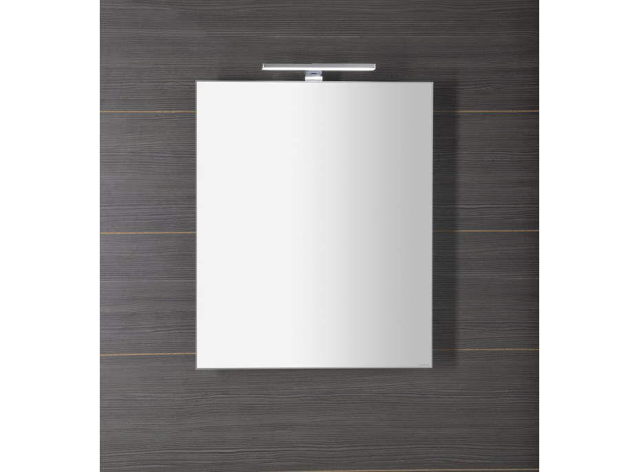 Sapho GRETA galerka s LED osvětlením, 60x70x14cm, bílá mat GR060-0031