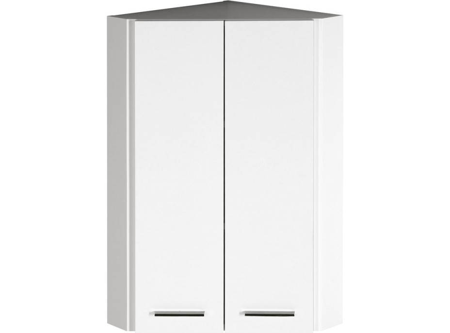 Aqualine ZOJA/KERAMIA FRESH horní skříňka rohová 35x76x35cm, bílá 50331