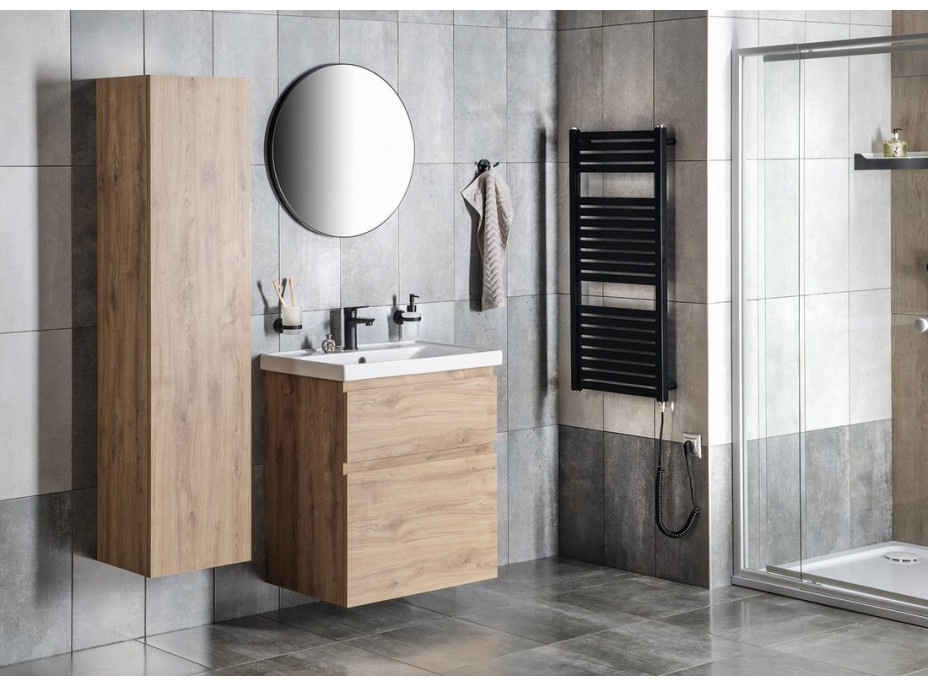 Aqualine ALTAIR umyvadlová skříňka 86, 5x60x45cm, dub emporio AI390