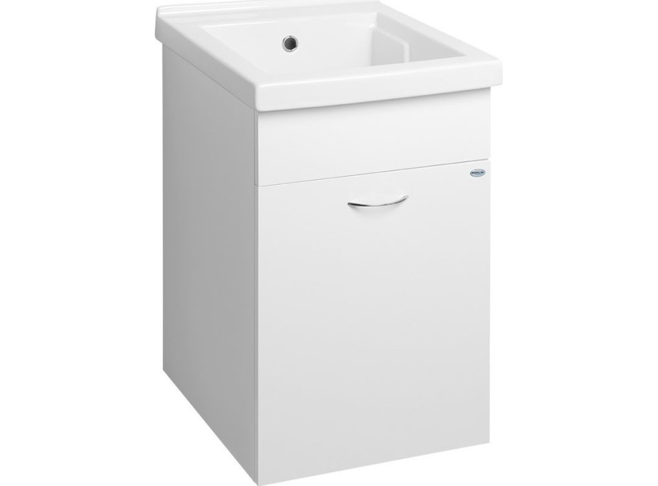 Aqualine Skříňka pod výlevku 43x70x49, 6cm, bílá 57034