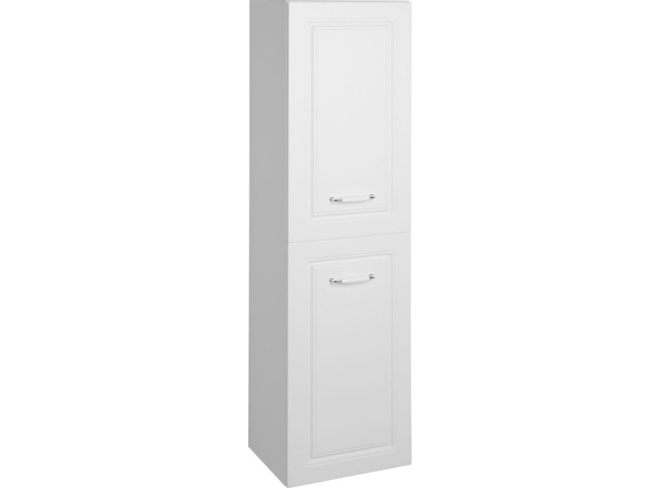 Aqualine FAVOLO vysoká skříňka košem 40x150x31cm, bílá mat FV160