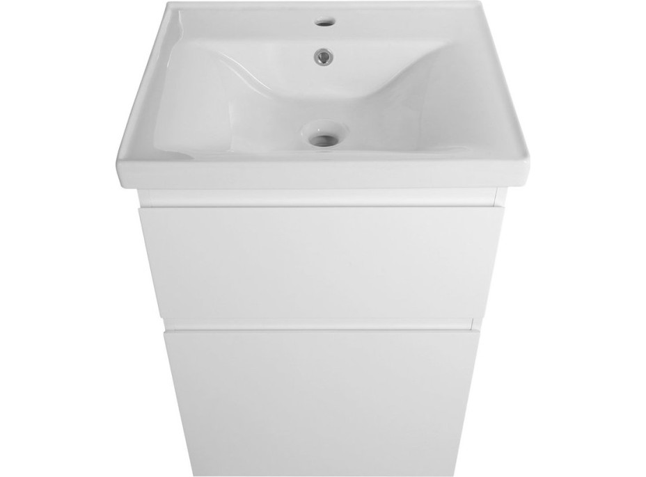 Aqualine ALTAIR umyvadlová skříňka 52x72, 5x45cm, bílá AI255