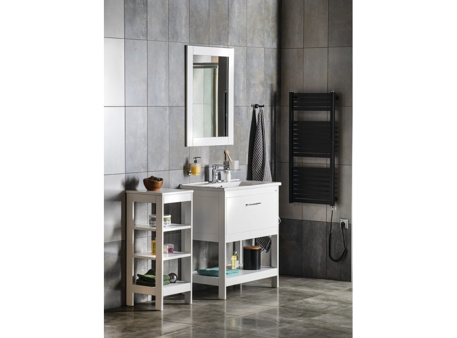 Aqualine ETIDE umyvadlová skříňka 71, 5x85x44 cm, bílá mat ET725