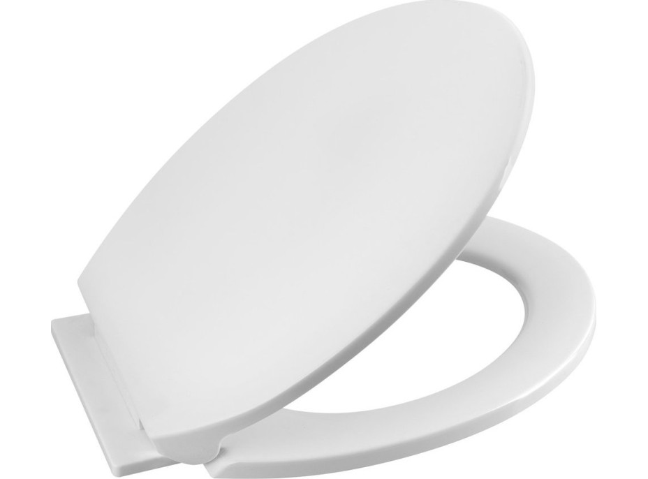 Aqualine ESMERALDA WC sedátko, Soft Close, bílá ES8816