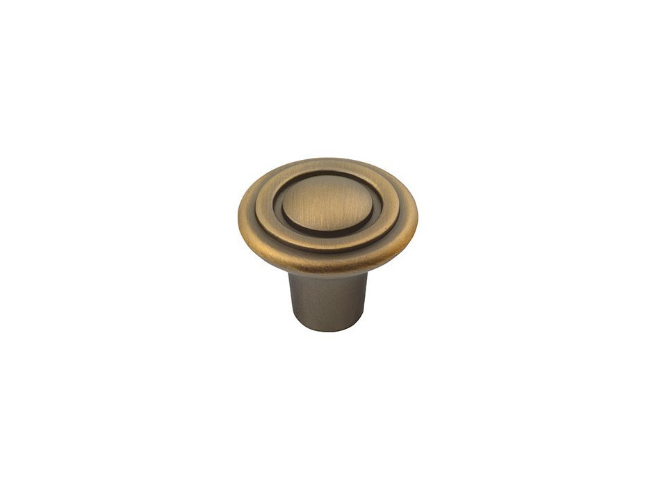 Sapho RETRO kovová úchytka, průměr 30mm, bronz 12936