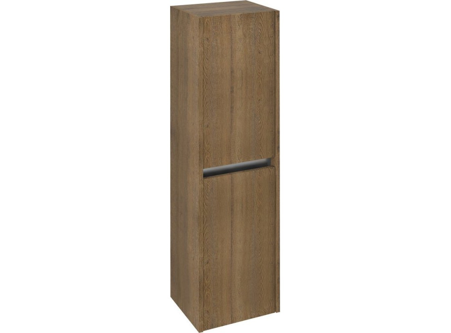 Sapho NIRONA skříňka vysoká 35x140x30cm, 2x dvířka, levá/pravá, dub Sherwood NR350-1515