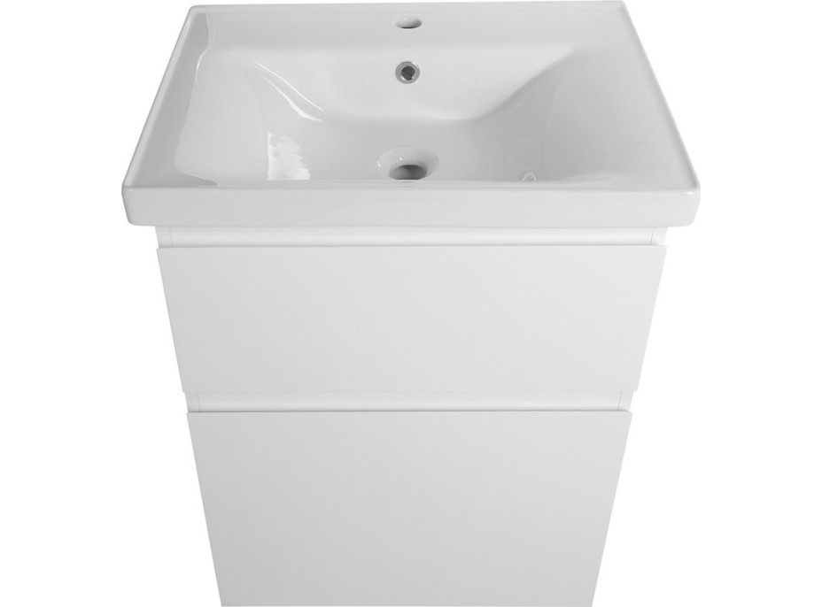 Aqualine ALTAIR umyvadlová skříňka 57x72, 5x45cm, bílá AI260