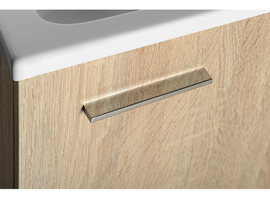 Aqualine ZOJA/KERAMIA FRESH umyvadlová skříňka 40x50x32cm, dub platin 51048DP