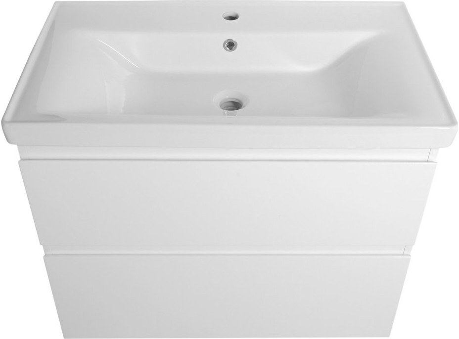 Aqualine ALTAIR umyvadlová skříňka 77, 5x60x45cm, bílá AI280