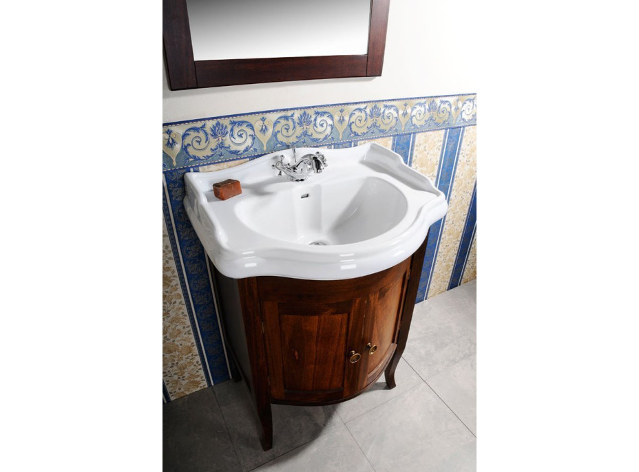 Sapho RETRO umyvadlová skříňka 60x80x45cm, buk 735140