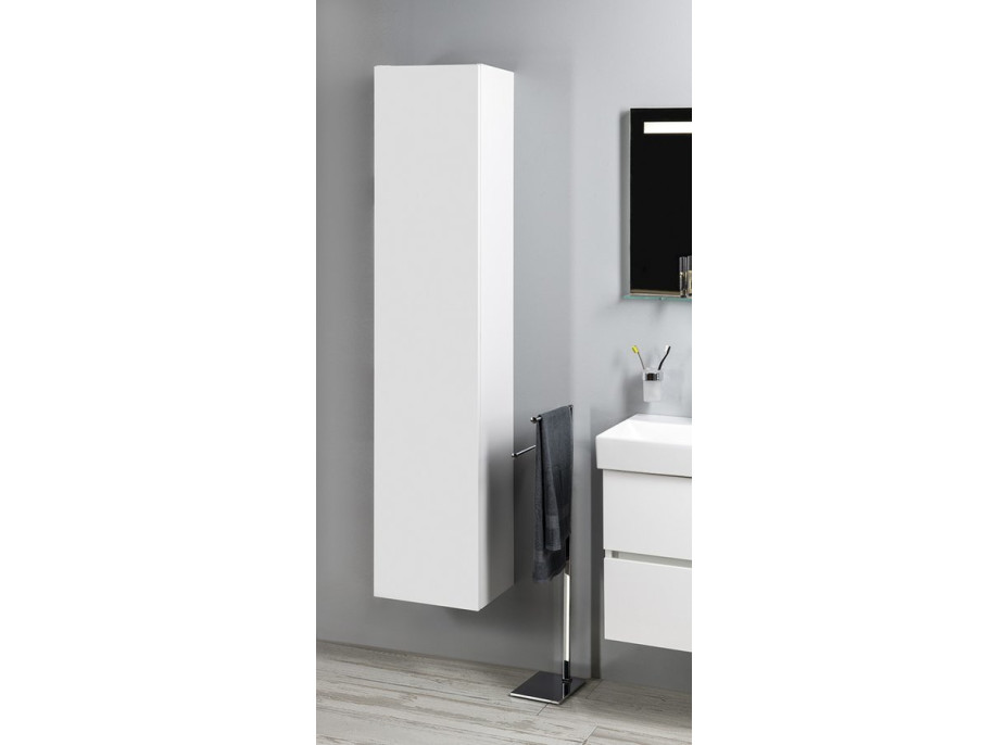 Sapho ESPACE skříňka 35x172x32cm, 1x dvířka, levá/pravá, bílá lesk ESC330-3030
