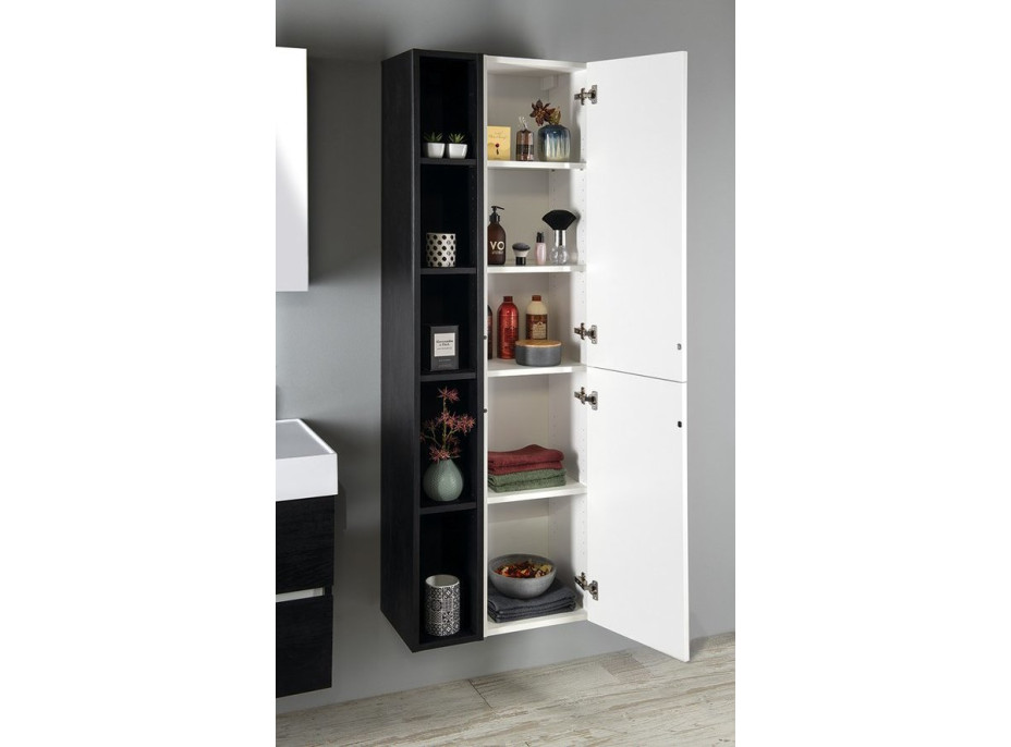 Sapho ESPACE skříňka 35x172x32cm, 2x dvířka, levá/pravá, bílá lesk ESC230-3030
