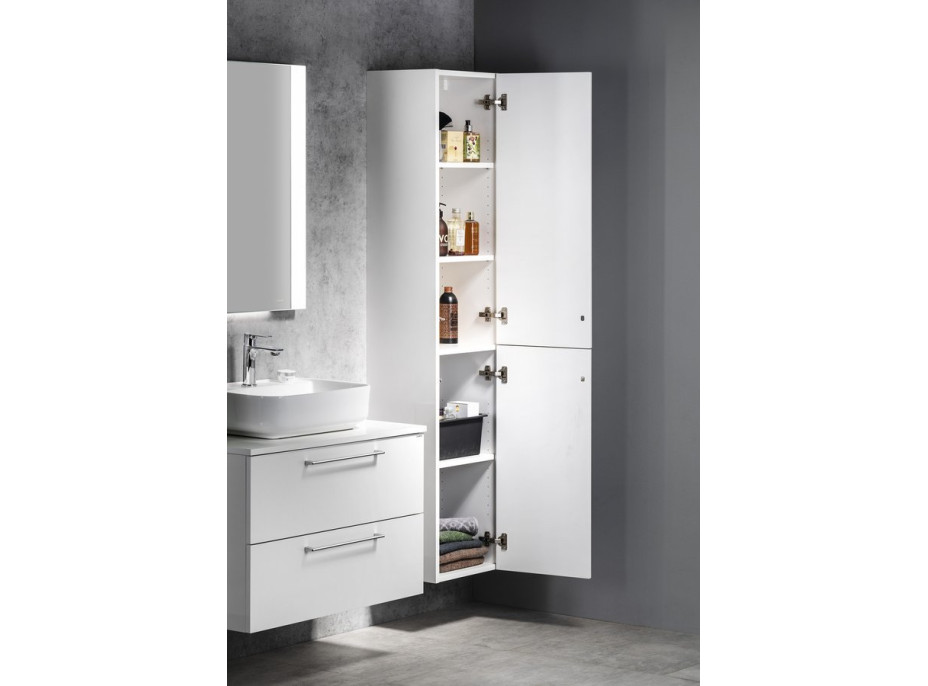 Sapho ESPACE skříňka 35x172x32cm, 2x dvířka, levá/pravá, dub polar ESC230-1010