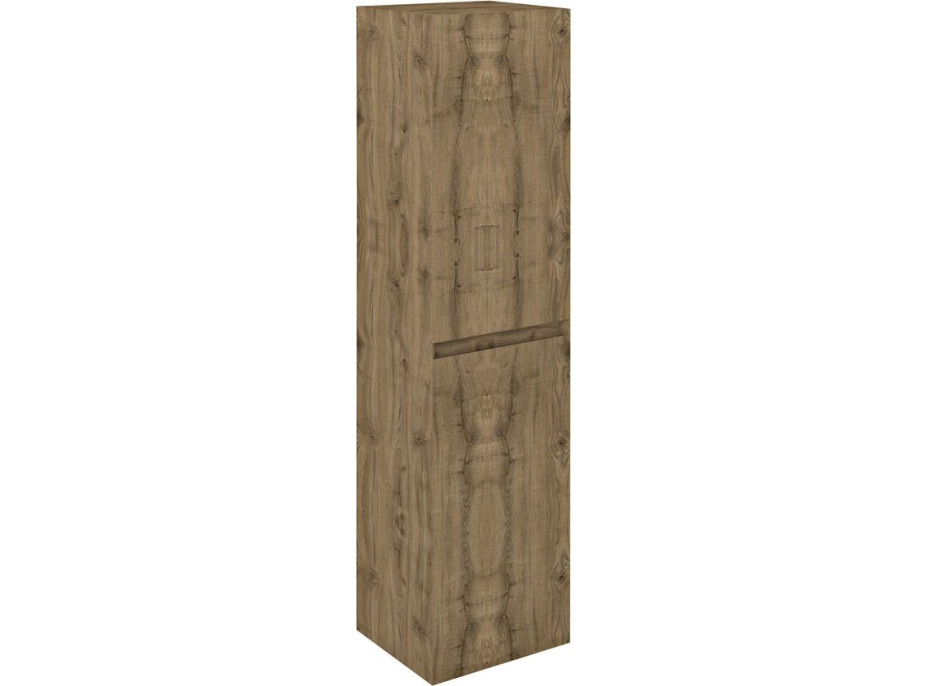 Sapho MORIAN vysoká skříňka 35x140x30cm, dub MR186