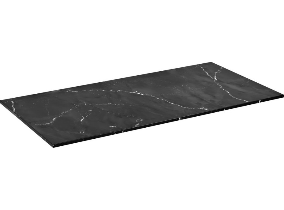 Sapho SKARA deska Rockstone 91, 2x12x46cm, 0598 black attica CG026-0598