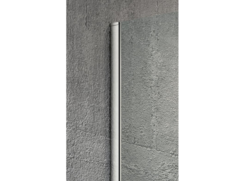 Gelco VARIO CHROME jednodílná sprchová zástěna k instalaci ke stěně, čiré sklo, 1100 mm GX1211GX1010