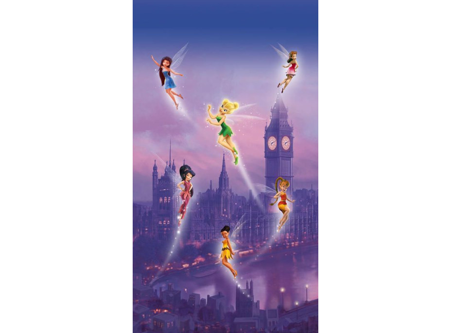 Dětský závěs DISNEY VÍLY V LONDÝNĚ