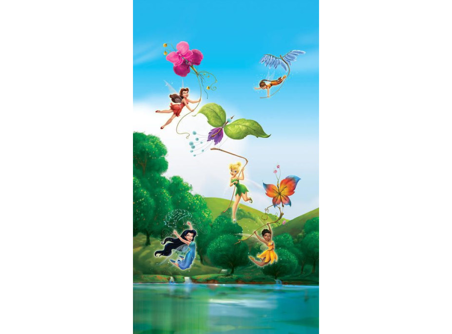 Dětský závěs DISNEY VÍLY DUHA