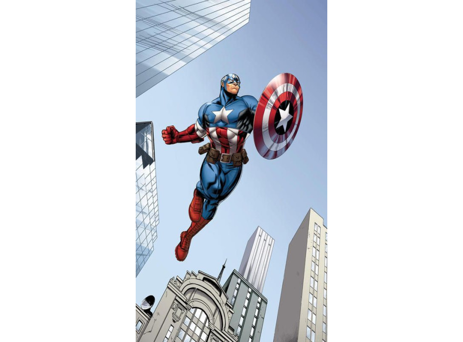 Dětský závěs CAPTAIN AMERICA