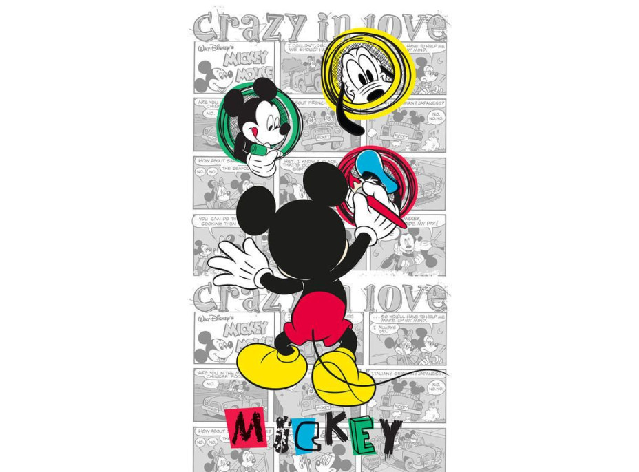 Dětský závěs MICKEY MOUSE 3
