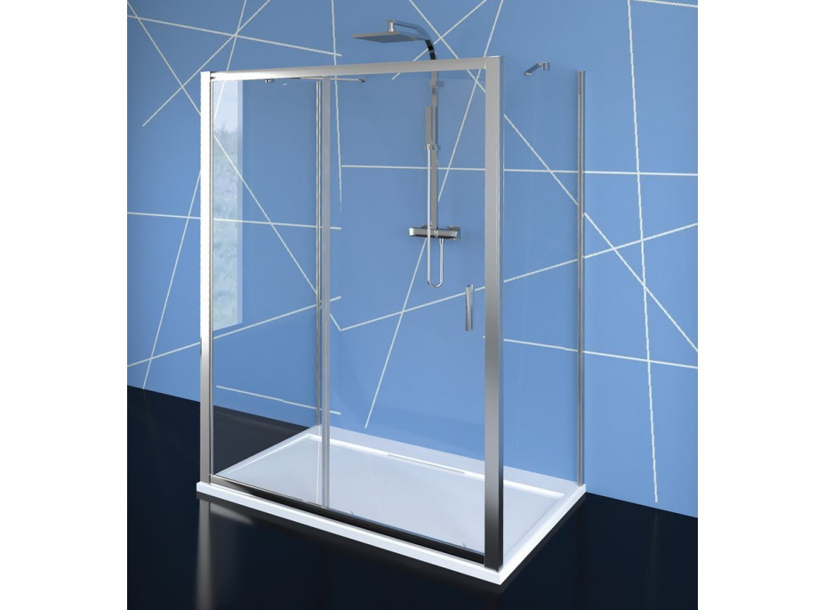 Polysan EASY LINE třístěnný sprchový kout 1400x700mm, L/P varianta, čiré sklo EL1415EL3115EL3115