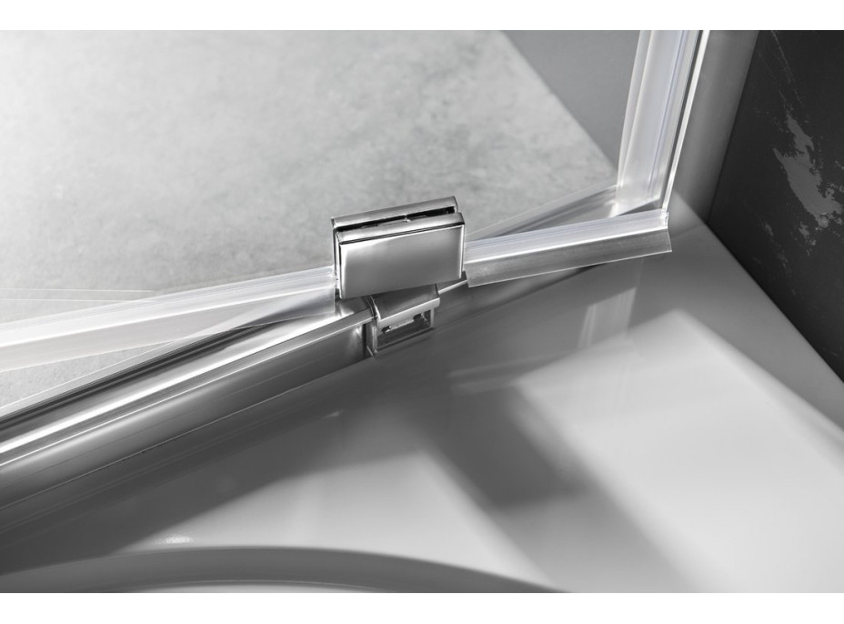Gelco SIGMA SIMPLY obdélníkový sprchový kout pivot dveře 900x700mm L/P varianta, čiré sklo GS1296GS3170