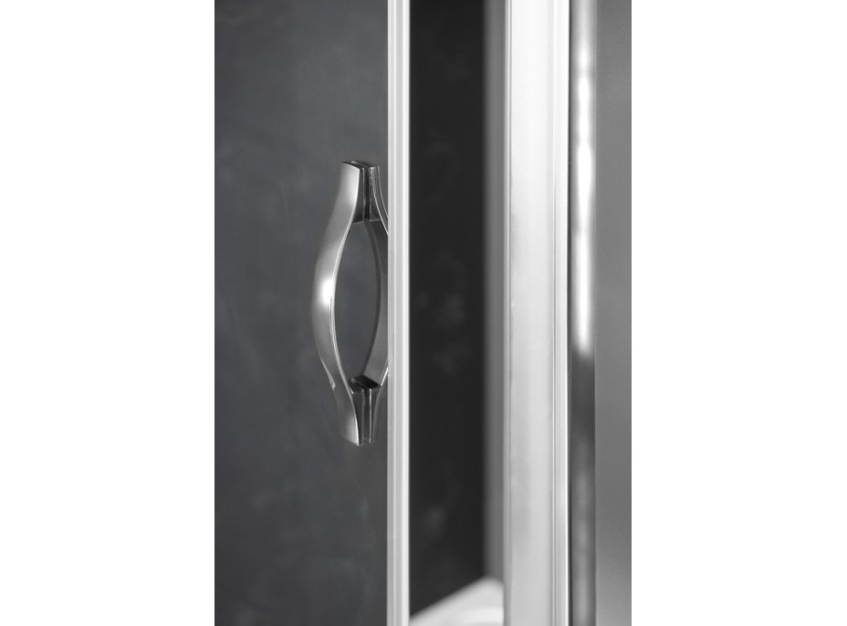 Gelco SIGMA SIMPLY obdélníkový sprchový kout pivot dveře 900x800mm L/P varianta, čiré sklo GS1296GS3180