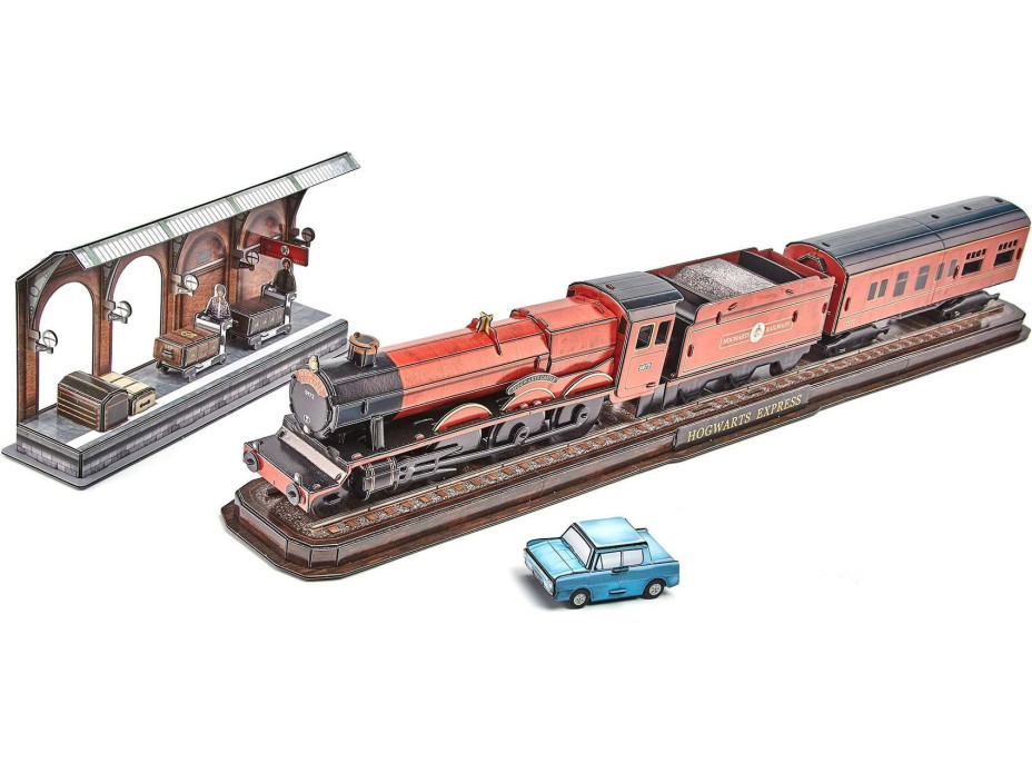 4D BUILD 3D Puzzle Harry Potter: Bradavický Expres 181 dílků