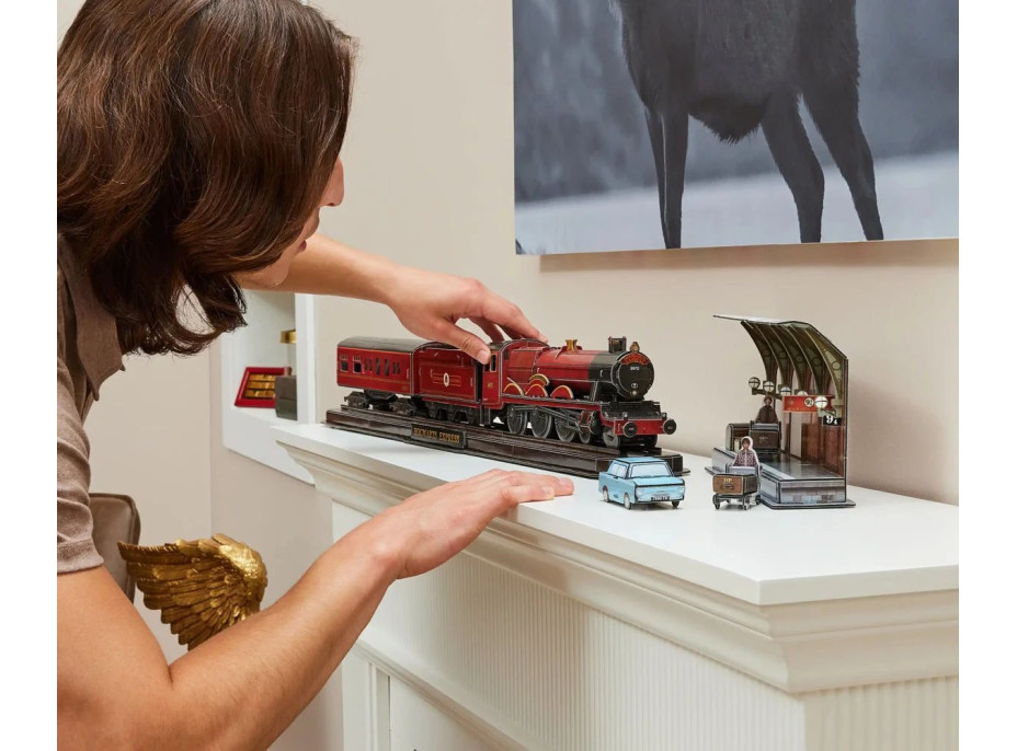 4D BUILD 3D Puzzle Harry Potter: Bradavický Expres 181 dílků