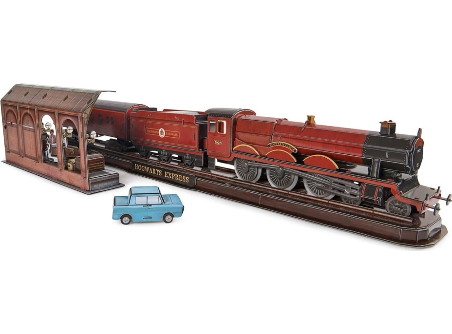 4D BUILD 3D Puzzle Harry Potter: Bradavický Expres 181 dílků