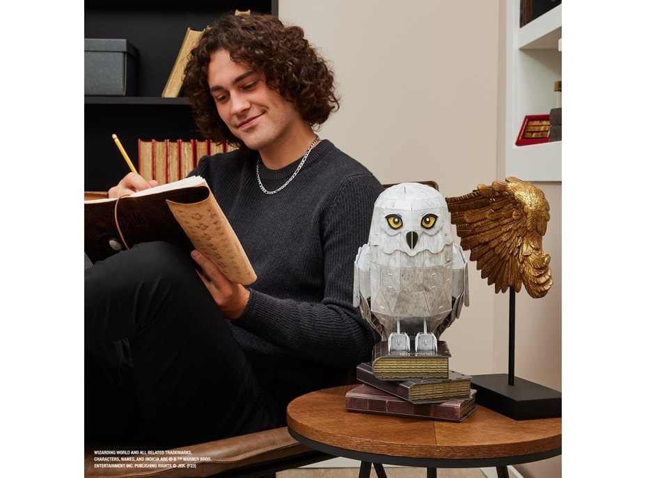 4D BUILD 3D Puzzle Harry Potter: Hedvika 118 dílků