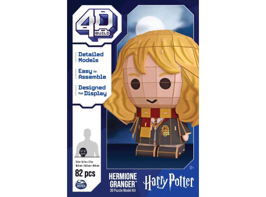 4D BUILD 3D Puzzle Harry Potter: Hermiona 82 dílků