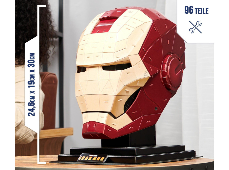 4D BUILD 3D Puzzle Marvel: Ironman 96 dílků