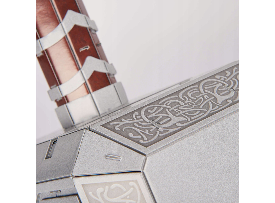 4D BUILD 3D Puzzle Marvel: Thórovo kladivo 87 dílků