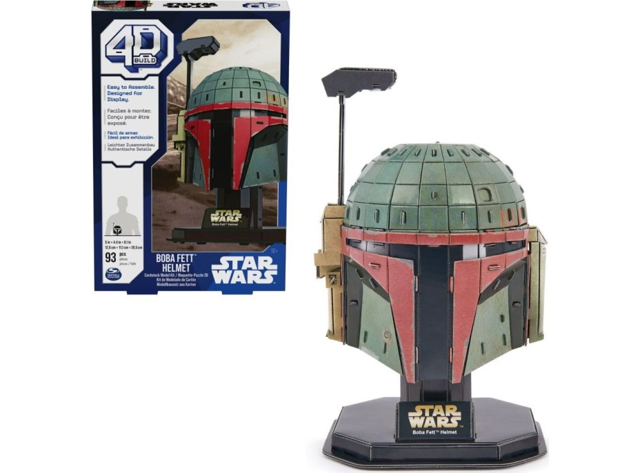 4D BUILD 3D Puzzle Star Wars: Boba Fett 93 dílků