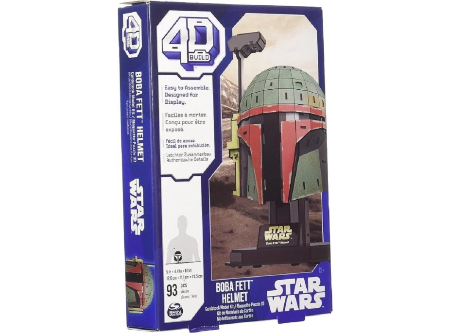 4D BUILD 3D Puzzle Star Wars: Boba Fett 93 dílků