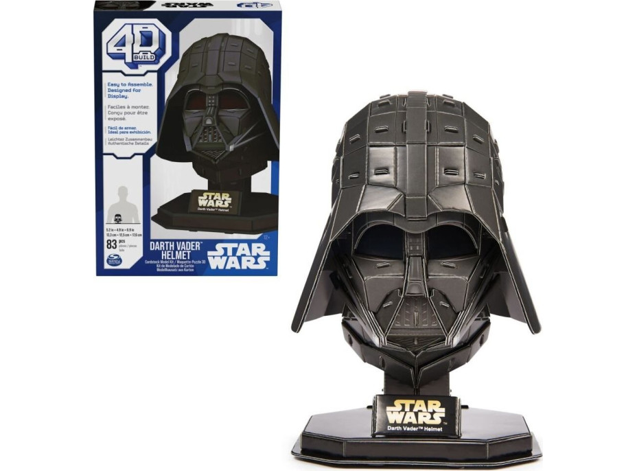4D BUILD 3D Puzzle Star Wars: Darth Vader 83 dílků