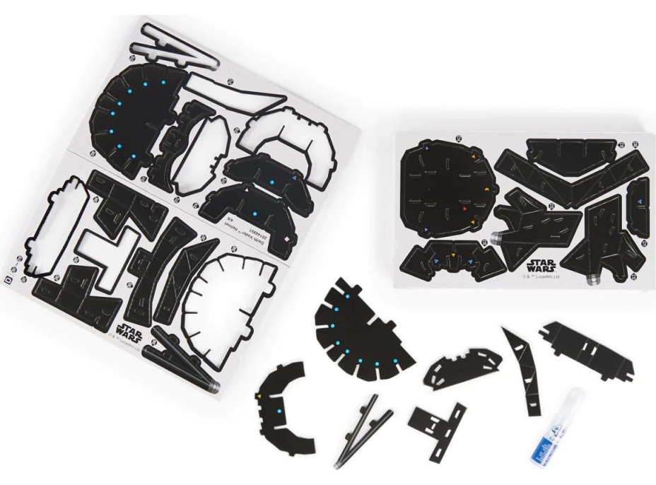 4D BUILD 3D Puzzle Star Wars: Darth Vader 83 dílků