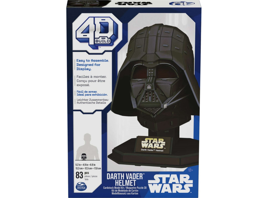 4D BUILD 3D Puzzle Star Wars: Darth Vader 83 dílků