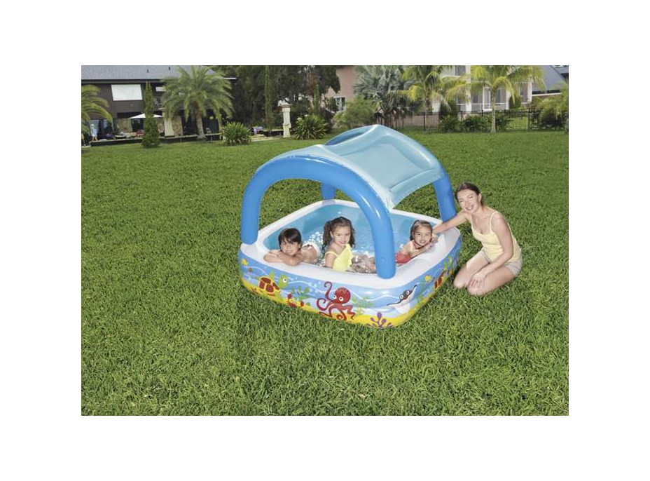 Nafukovací bazének se stříškou BESTWAY 52192 - 140x114 cm