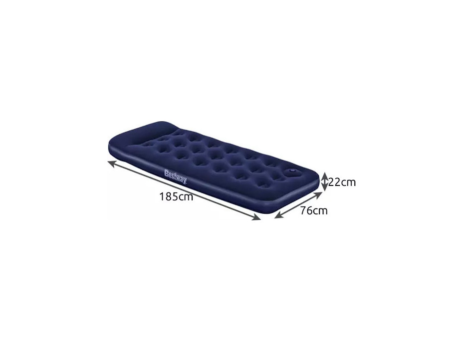 Nafukovací matrace s pumpičkou 185x76x22 cm BESTWAY 67223