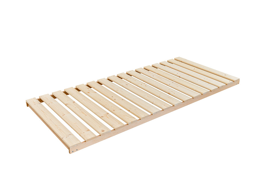 Dřevěný laťkový rošt COMFORT 14 - 200x140 cm - masiv smrk v rámu
